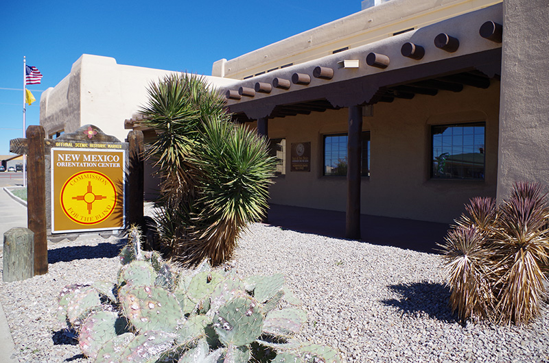 front of adult orientation center building